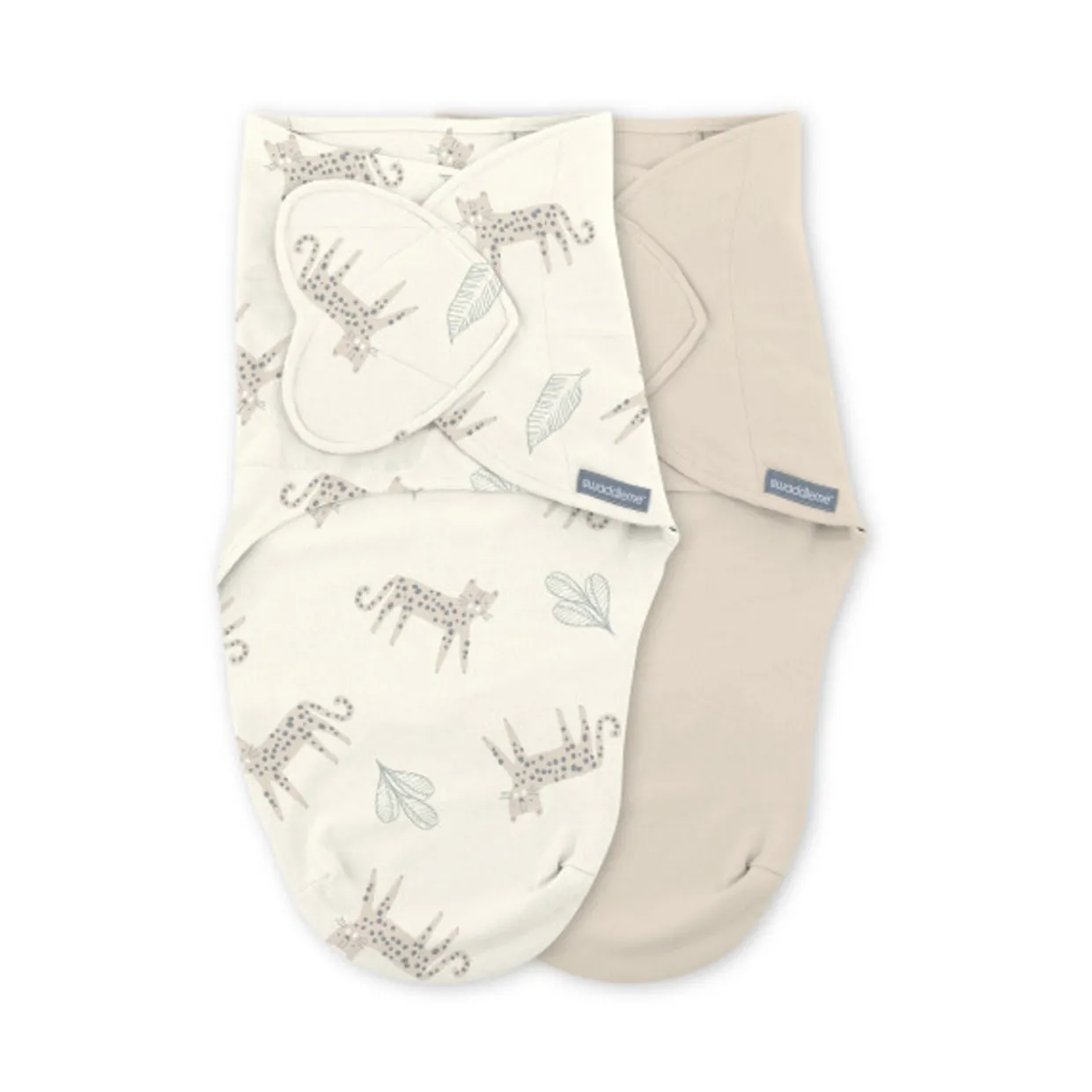 SwaddleMe by Ingenuity Monogram Collection Stage 1 1.0 tog Swaddle 2pk