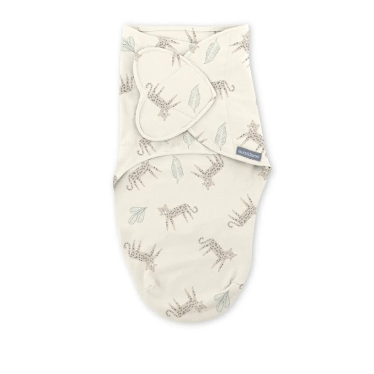 SwaddleMe by Ingenuity Monogram Collection Stage 1 1.0 tog Swaddle 2pk