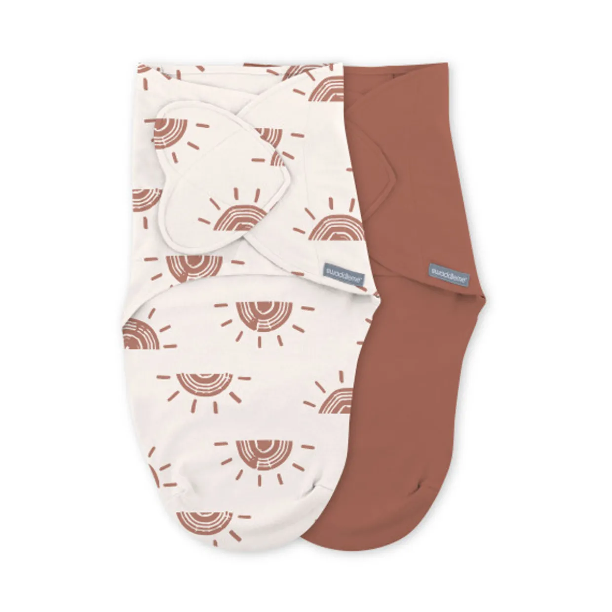 SwaddleMe by Ingenuity Monogram Collection Stage 1 1.0 tog Swaddle 2pk