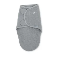 SwaddleMe by Ingenuity Muslin Original Stage 1 1.5 tog Swaddle 1pk