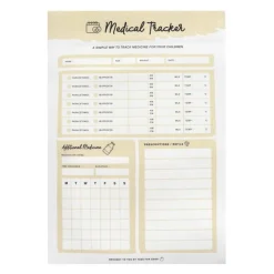 Tags For Good Medical Tracker Fridge Magnet