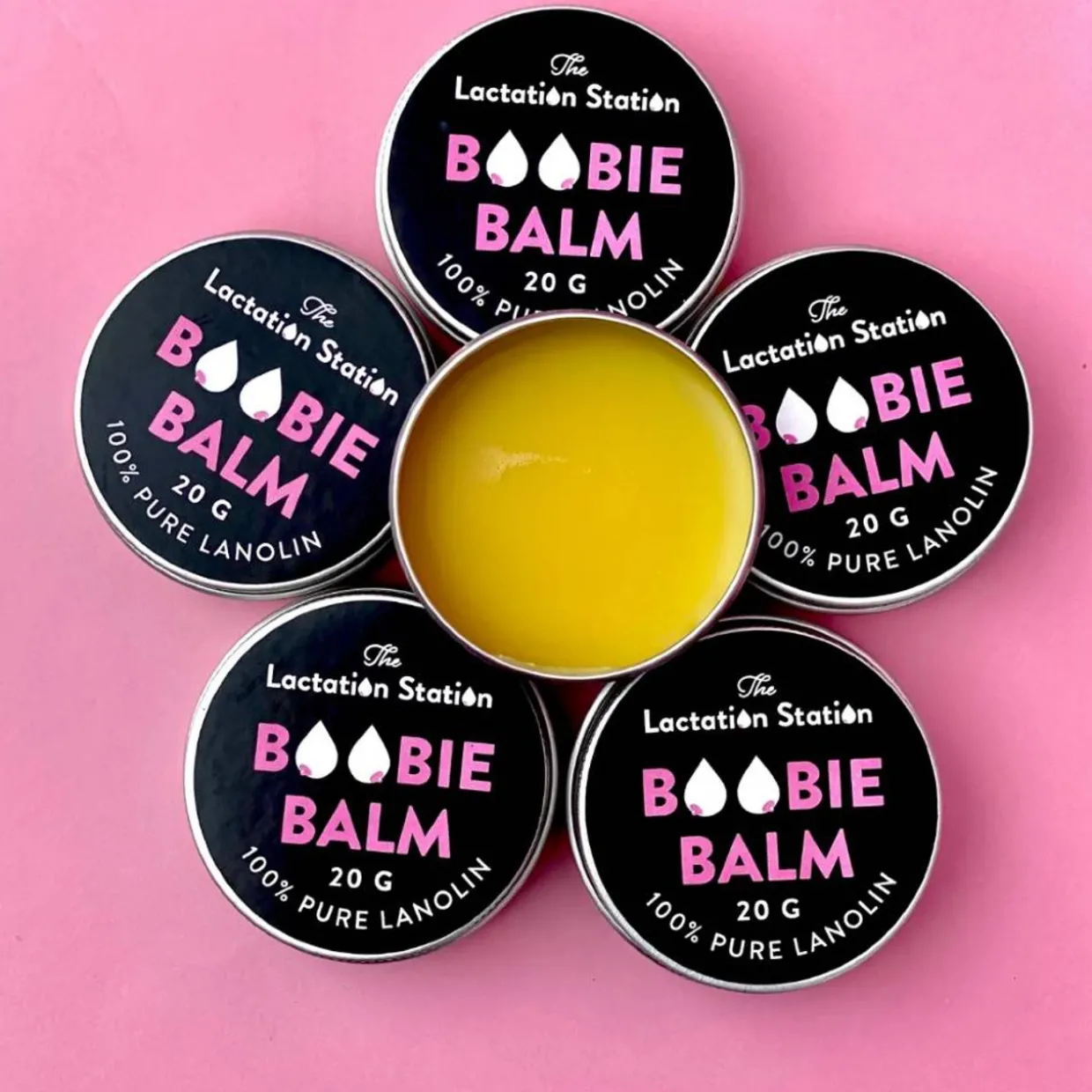 The Lactation Station Boobie Balm