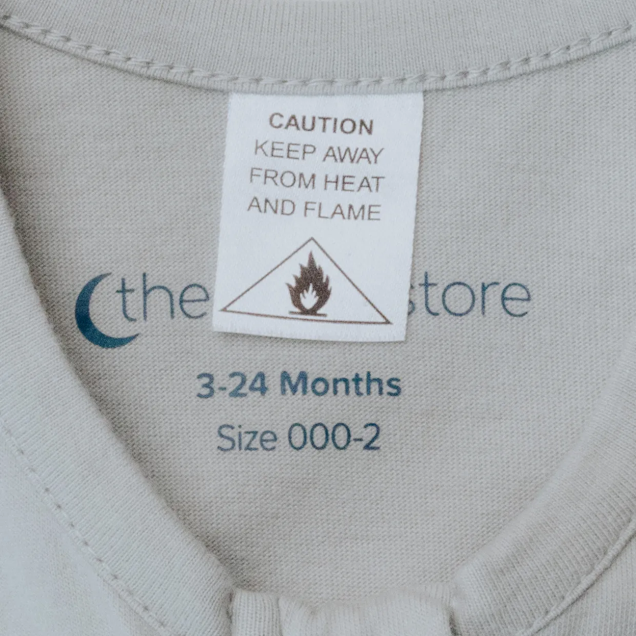 The Sleep Store 0.2 tog Cotton Front Zip Summer Sleeping Bag