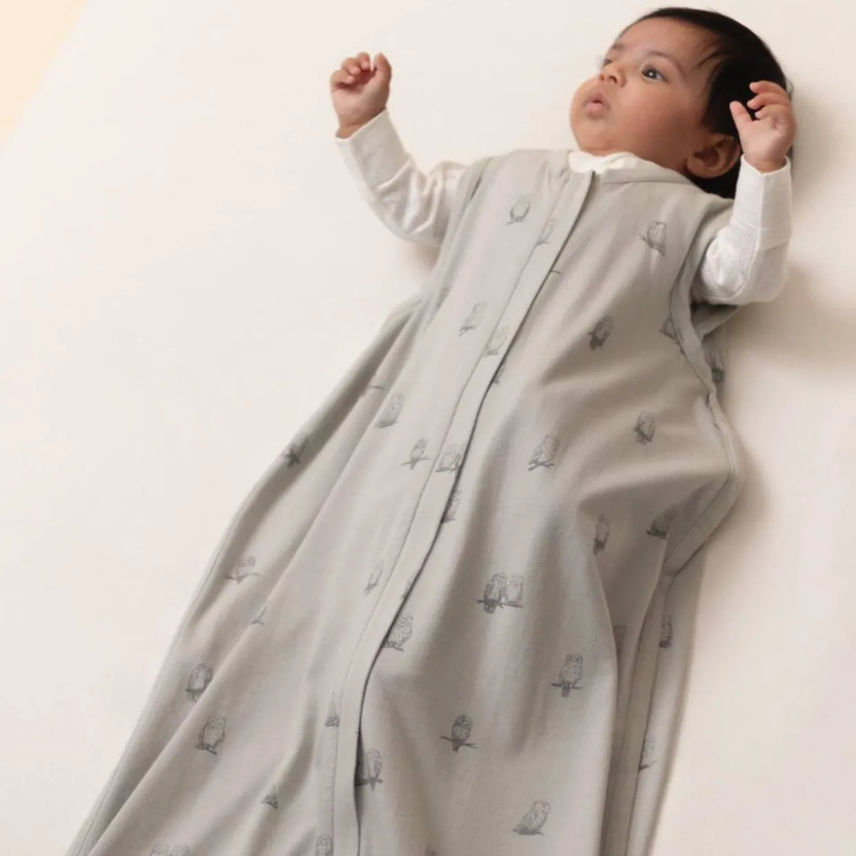 The Sleep Store 0.2 tog Cotton Front Zip Summer Sleeping Bag