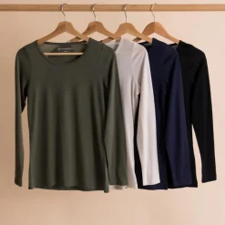 The Sleep Store All Seasons Merino/Tencel Women's Long Sleeve Top