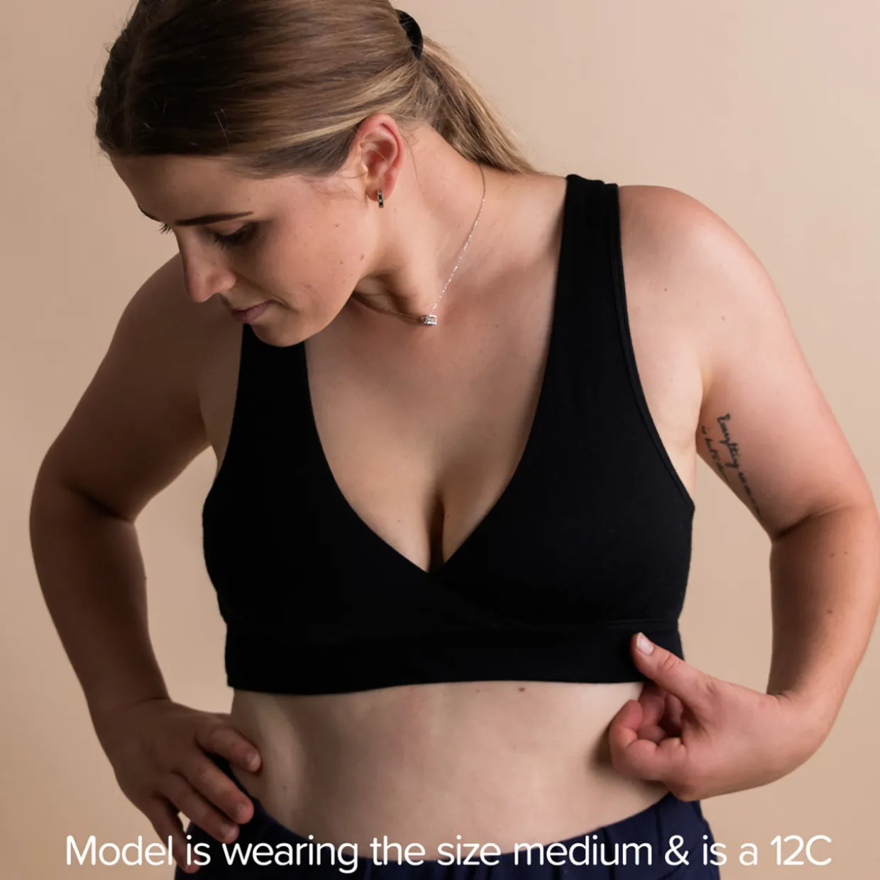 The Sleep Store All Seasons Merino/Tencel Sleep Bra