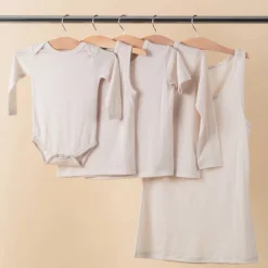 The Sleep Store All Seasons Merino/Tencel Long Sleeve Bodysuit - Premature Size