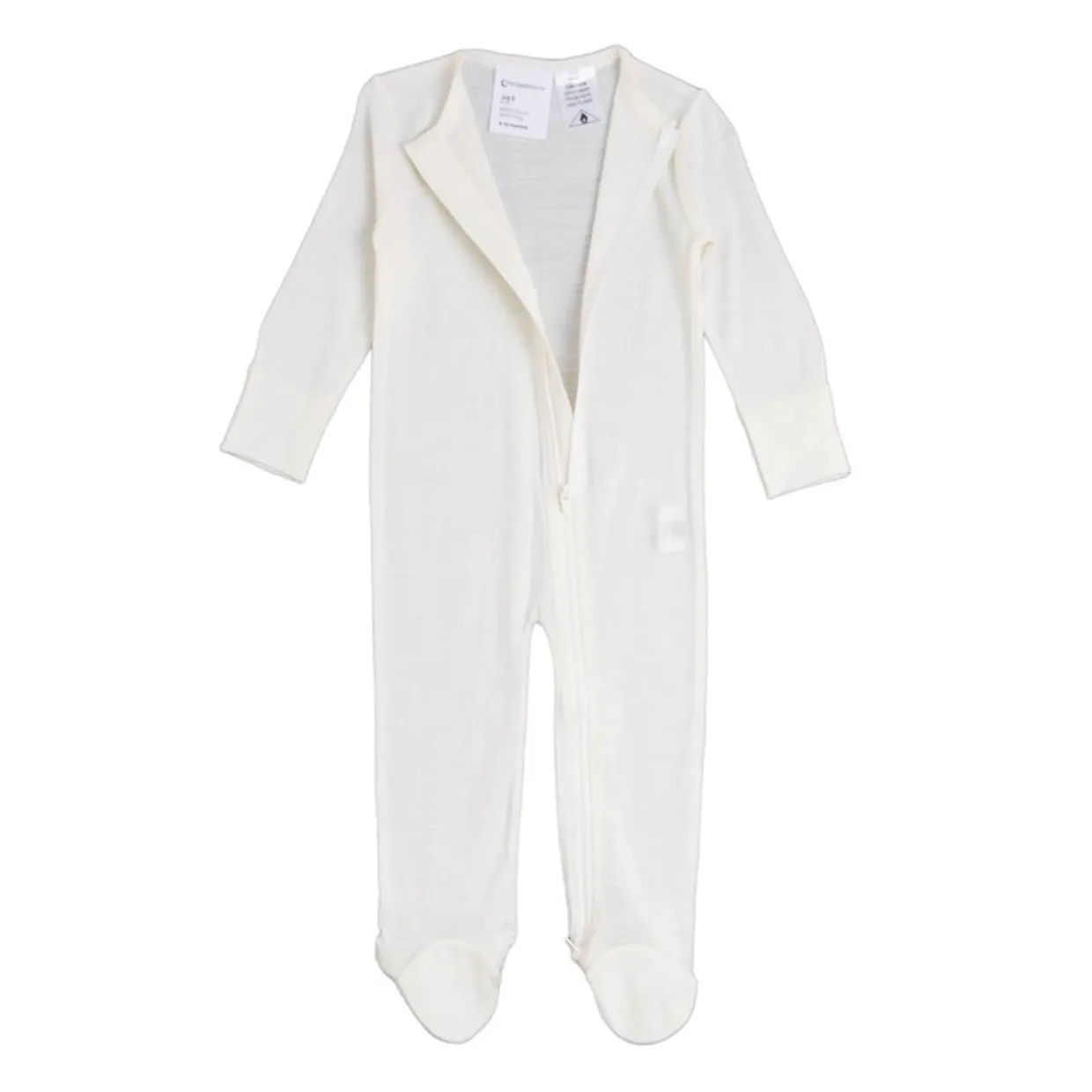 The Sleep Store Jersey Merino - Footed Zipsuit