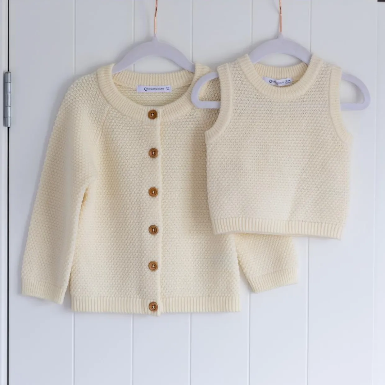 The Sleep Store Merino Knit Cardigan