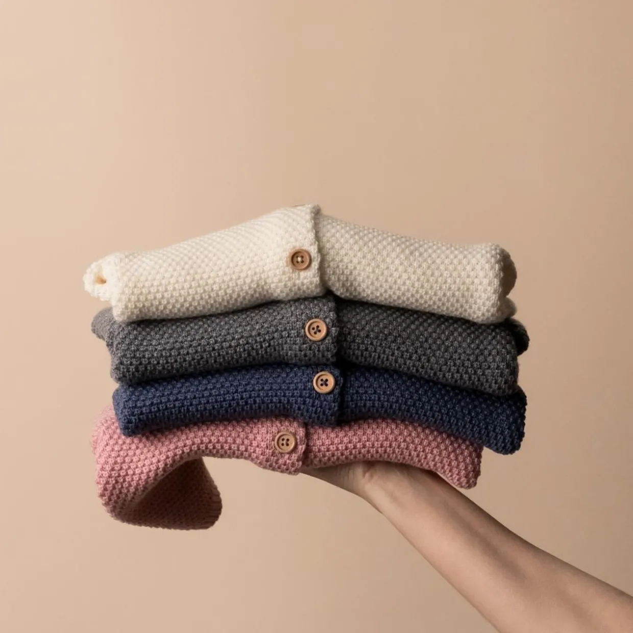 The Sleep Store Merino Knit Cardigan