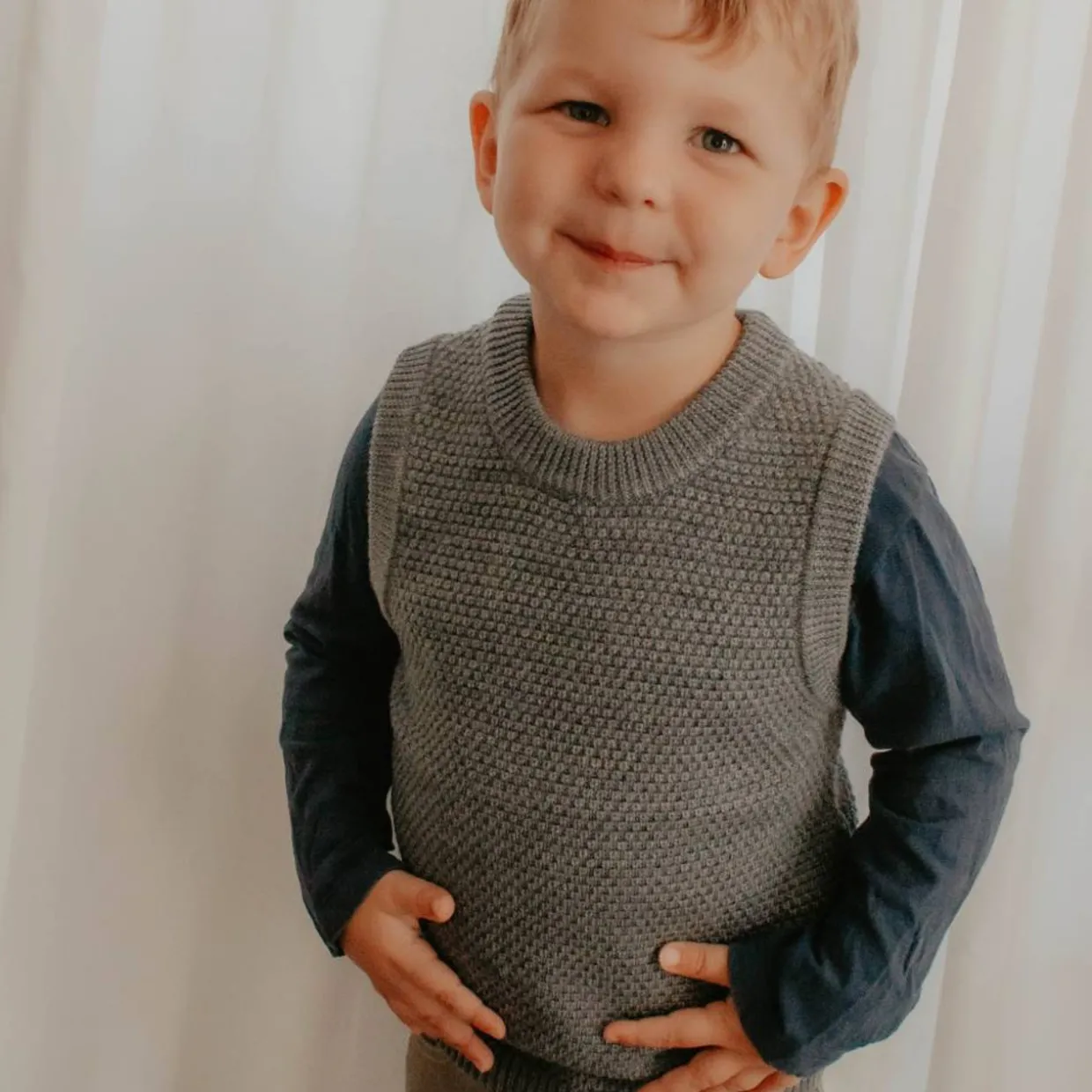 The Sleep Store Merino Knit Vest