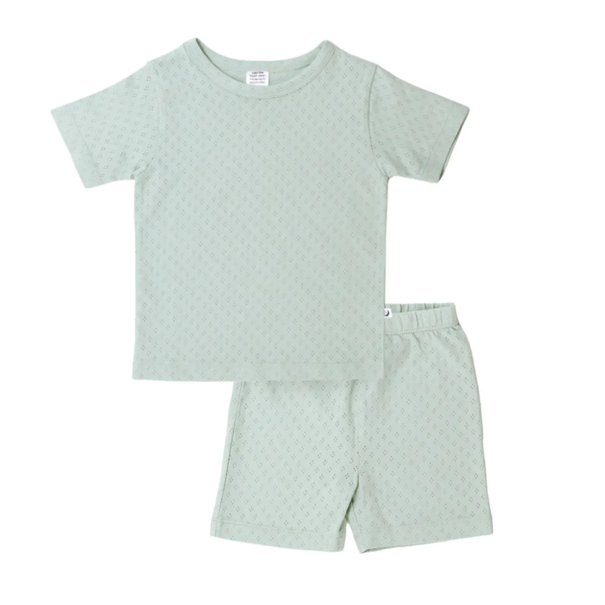 The Sleep Store Organic Cotton Pointelle Summer Pyjamas