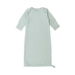The Sleep Store Organic Cotton Pointelle Drawstring Baby Gown
