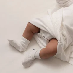 The Sleep Store Organic Cotton Pointelle Booties