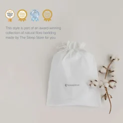 The Sleep Store Organic Sateen Small Bassinet Fitted Sheet 76 x 40cm