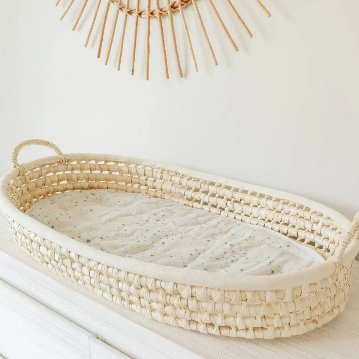 The Sleep Store Quilted Change Basket Pad