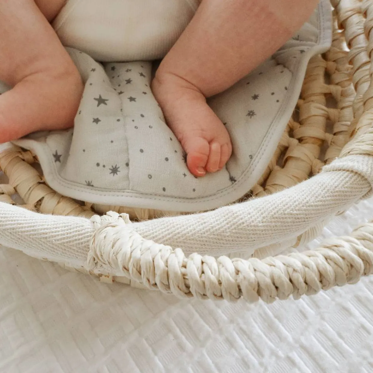 The Sleep Store Quilted Change Basket Pad