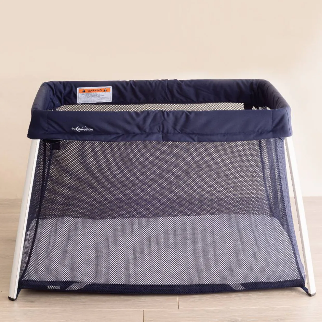 The Sleep Store Quilted Wool Topper - Drift Travel Cot