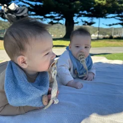 The Sleep Store Reversible Bandana Bib 2 Pack