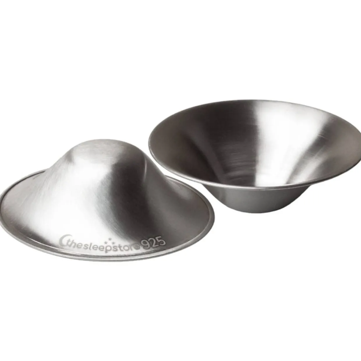 The Sleep Store Silver Nipple Cups