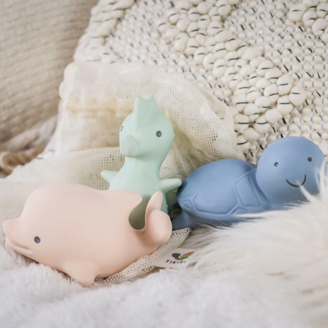 Tikiri My First Ocean Bath Set - Pastels