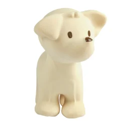 Tikiri Natural Rubber Rattle & Bath Toy - Puppy