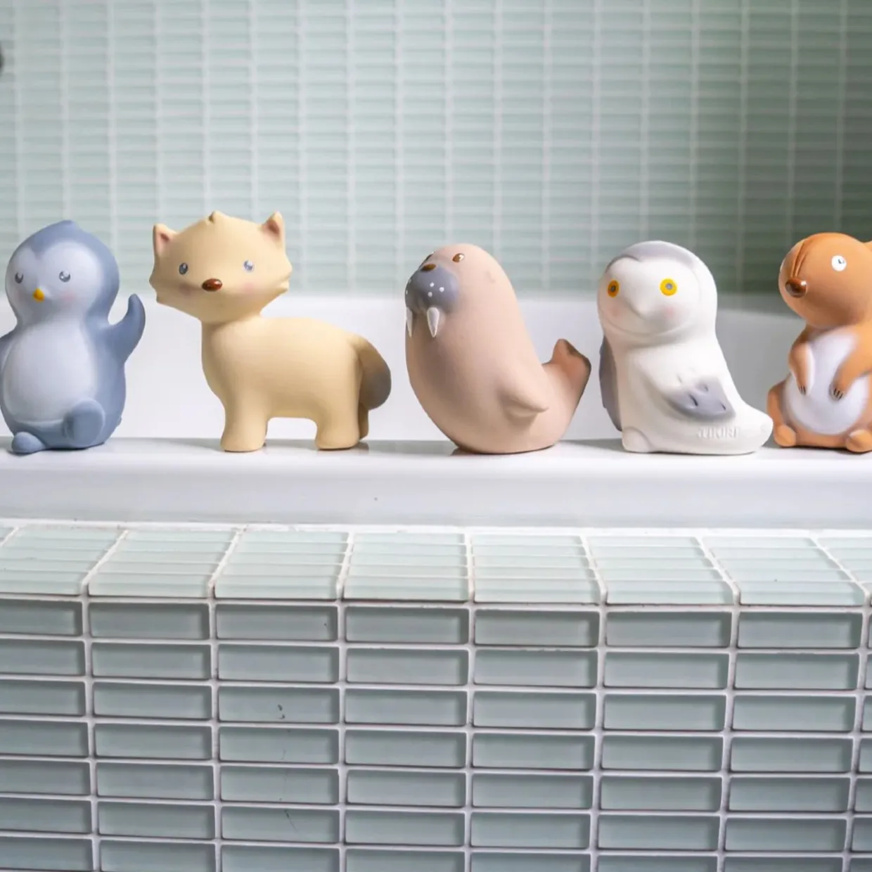 Tikiri Natural Rubber Toy - My 1st Tikiri Arctic Snow Owl