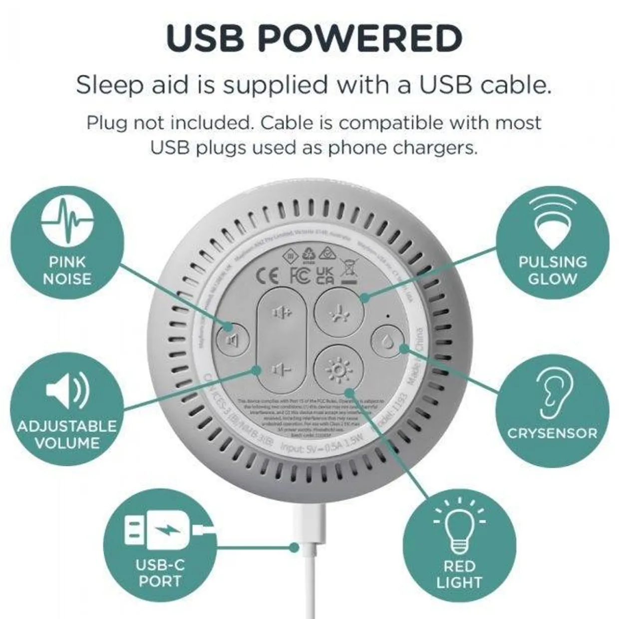 Tommee Tippee Dreammaker Light & Sound Baby Sleep Aid