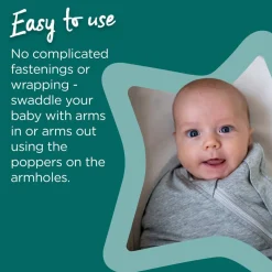 Tommee Tippee Grobag 1.0 tog Swaddlebag - Clearance
