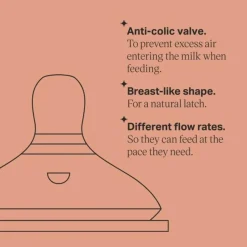 Tommee Tippee Natural Start Teats 2pk