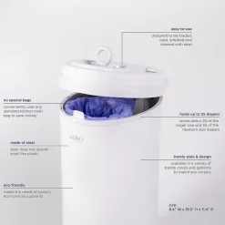 Ubbi Steel Nappy Bin