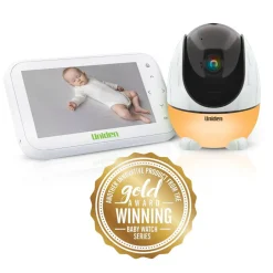 Uniden BW3531 4.3" Wireless Smart Baby Video Monitor with Pan & Tilt Camera