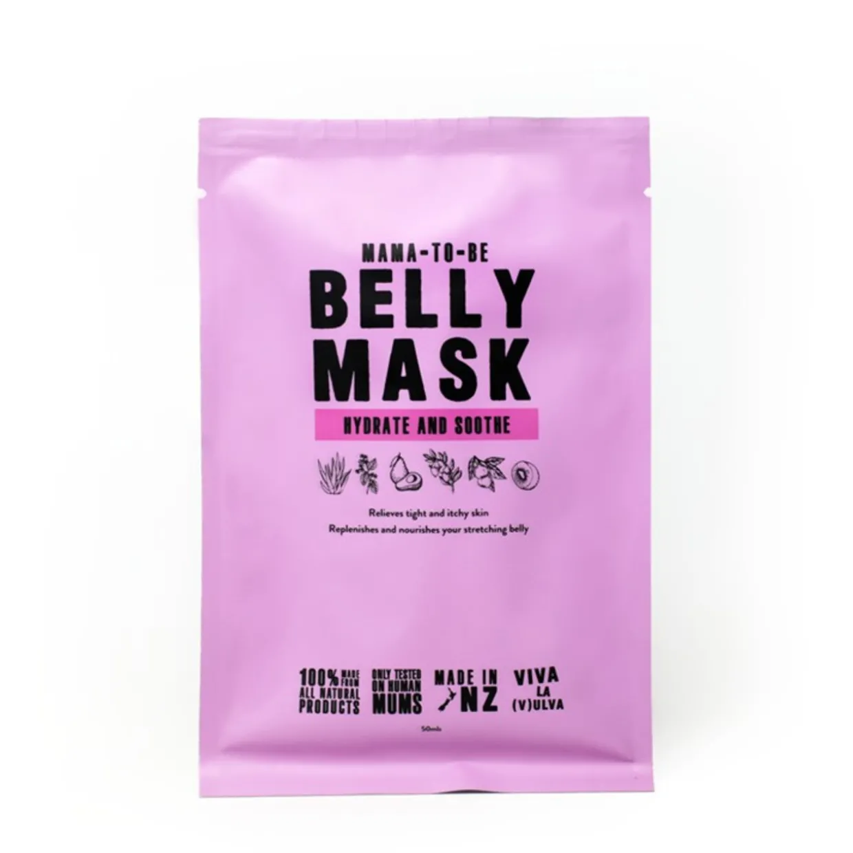 Viva La Vulva Mama to Be Belly Mask