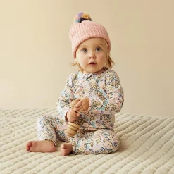 Wilson & Frenchy Organic Cotton Zipsuit with Feet - Current Season