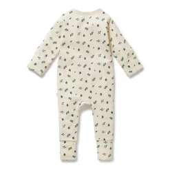 Wilson & Frenchy Organic Cotton Zipsuit with Feet - Current Season