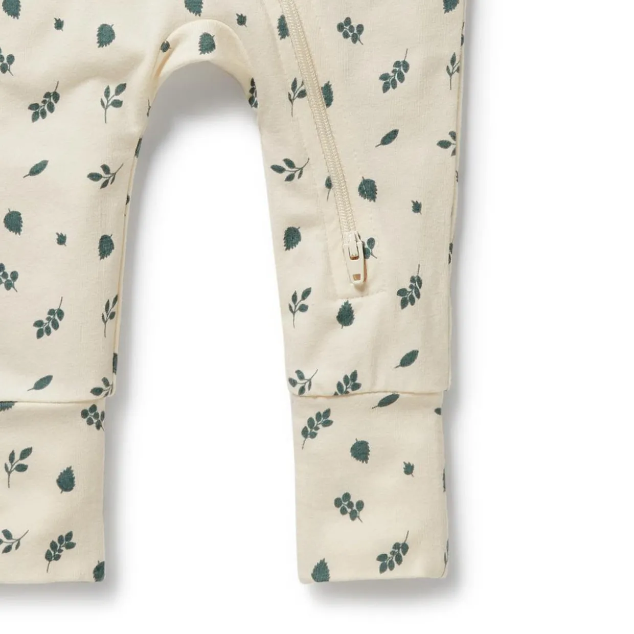 Wilson & Frenchy Organic Cotton Zipsuit with Feet - Current Season