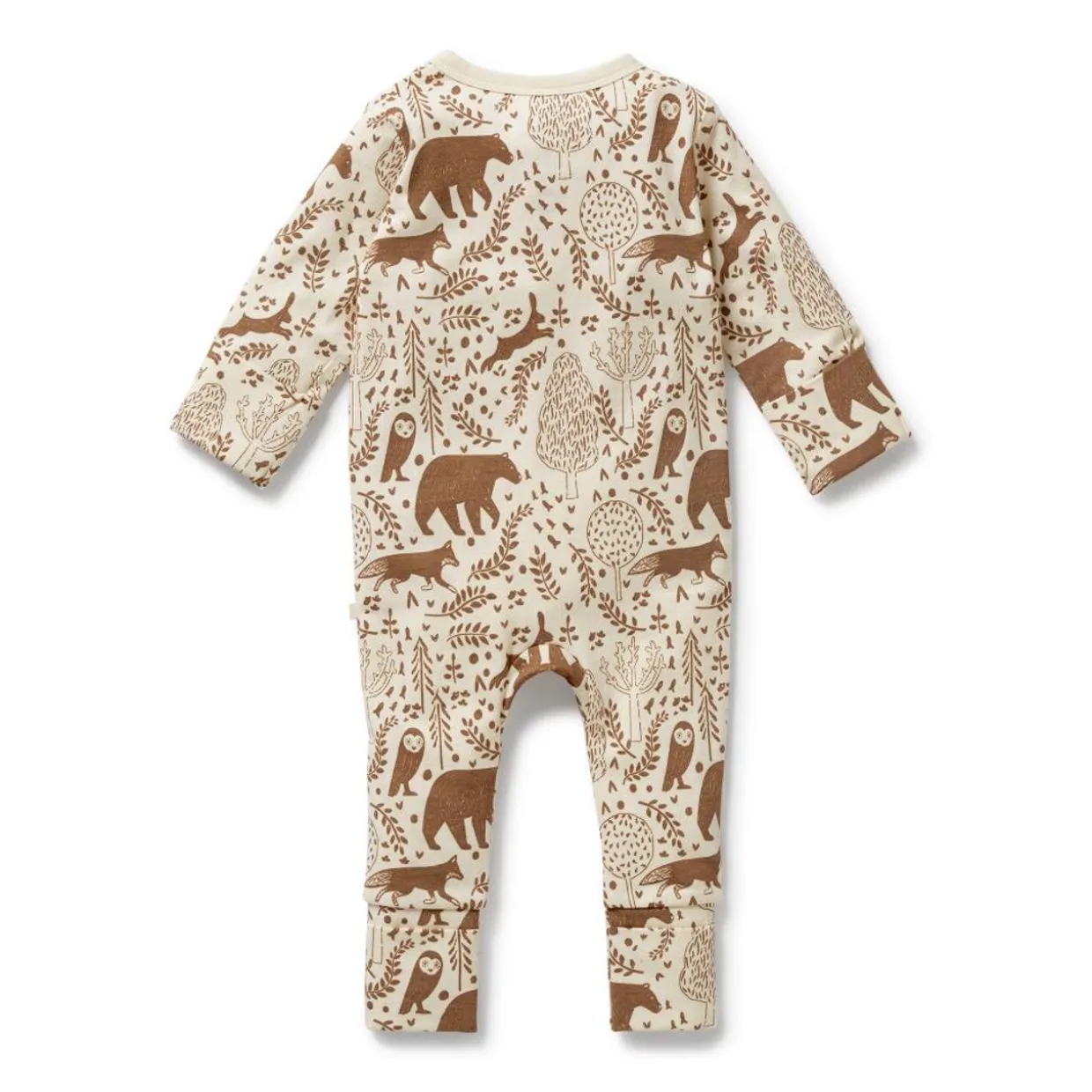 Wilson & Frenchy Organic Cotton Zipsuit with Feet - Current Season