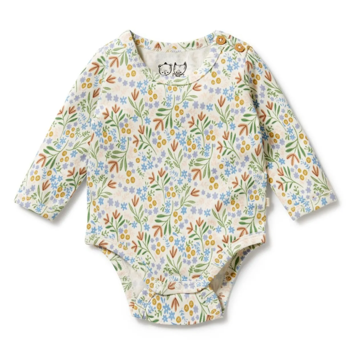 Wilson & Frenchy Organic Long Sleeve Bodysuit