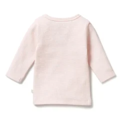 Wilson & Frenchy Organic Stripe Rib Long Sleeve Top