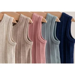 Woolbabe Merino/Organic Cotton Singletsuit - Daydream Collection