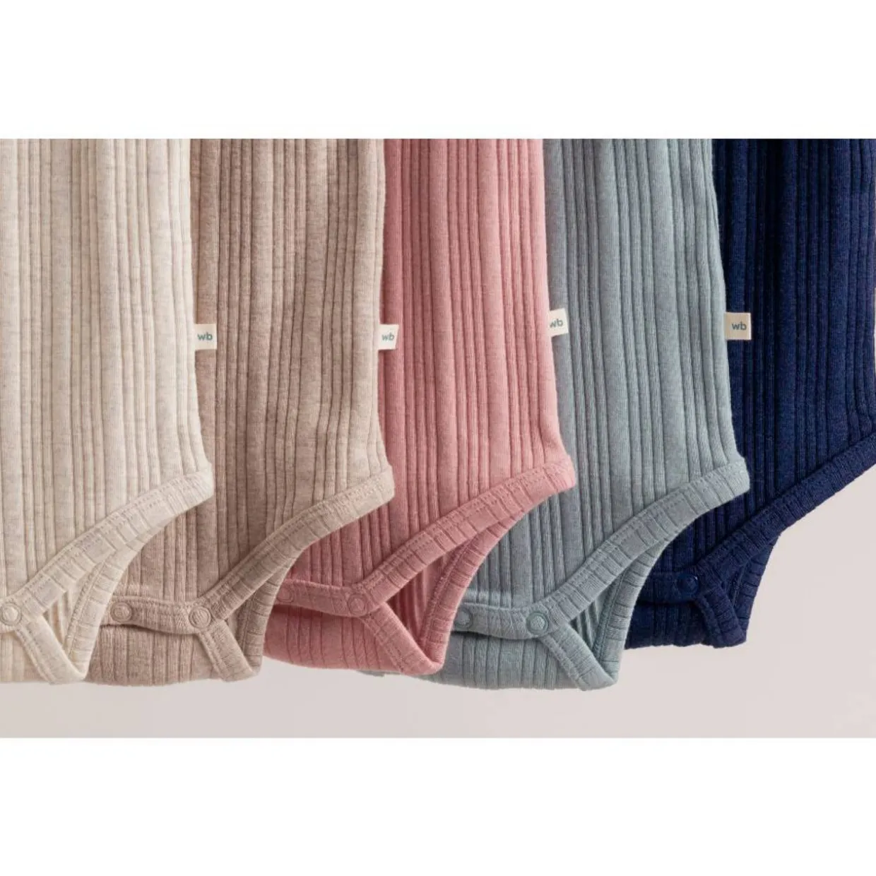 Woolbabe Merino/Organic Cotton Singletsuit - Daydream Collection