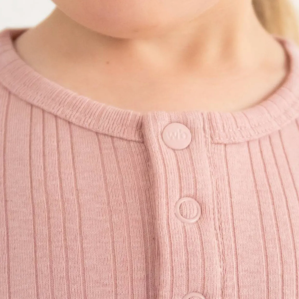 Woolbabe Merino/Organic Cotton Long Sleeve Henley Top - Daydream Collection