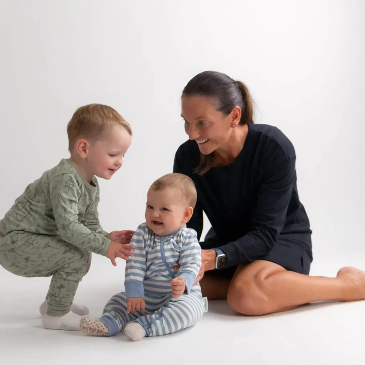 Woolbabe Relax! Henley Long-Sleeve Nightie