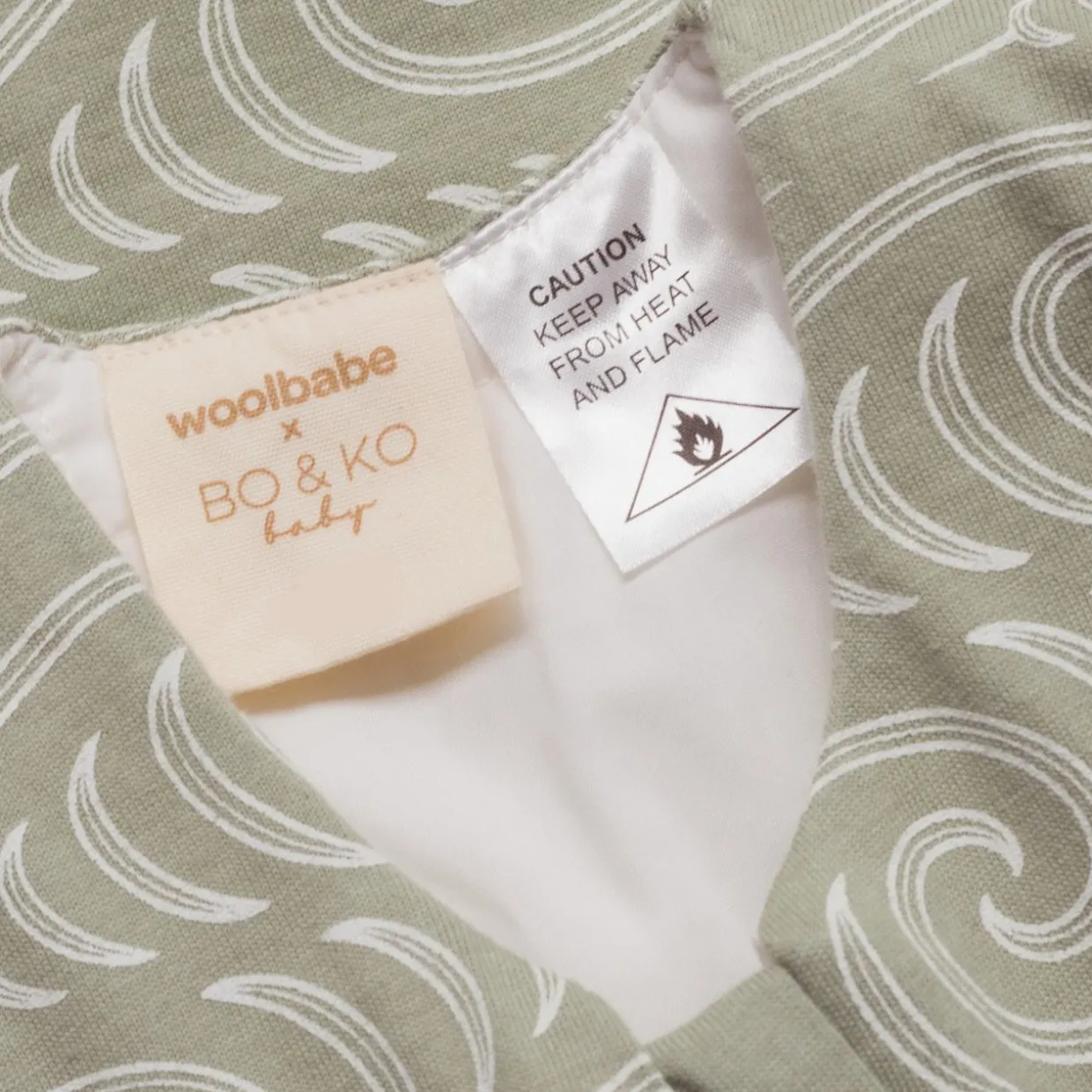 Woolbabe X BO & KO Collab 3-Seasons Sleeping Suit